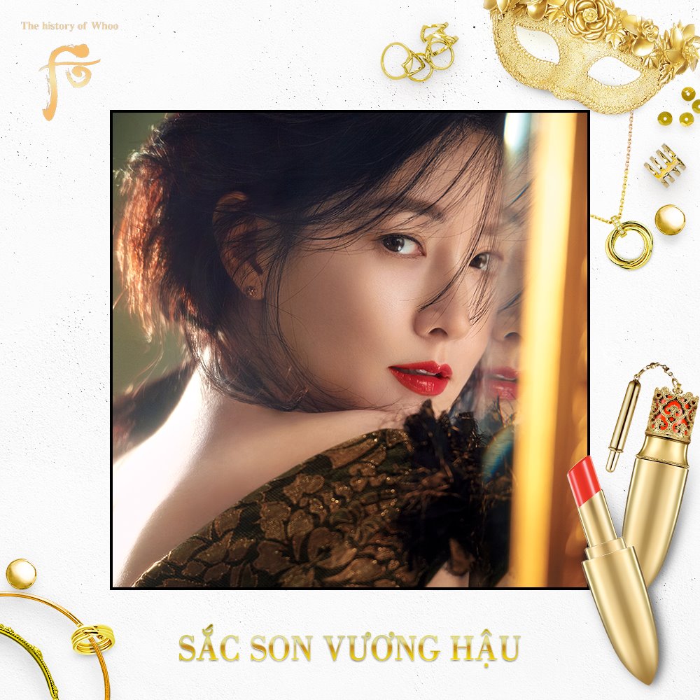 WHOO MI LUXURY LIP ROUGE - BẢO VẬT TÔ ĐIỂM VẺ ĐẸP CỦA HOÀNG HẬU 