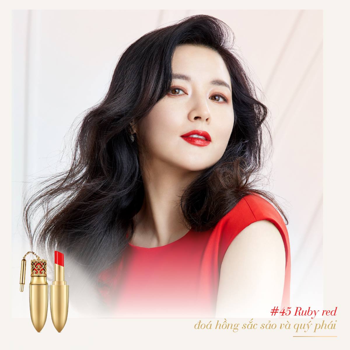 WHOO MI LUXURY LIP ROUGE - BẢO VẬT TÔ ĐIỂM VẺ ĐẸP CỦA HOÀNG HẬU 