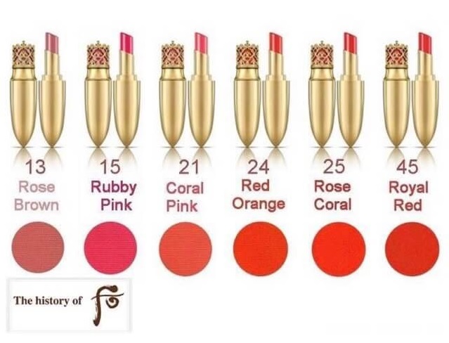 Whoo Mi Luxury Lip Rouge