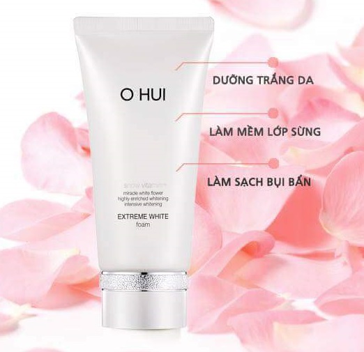 Sữa rửa mặt Ohui Extreme White Foam 160ml 
