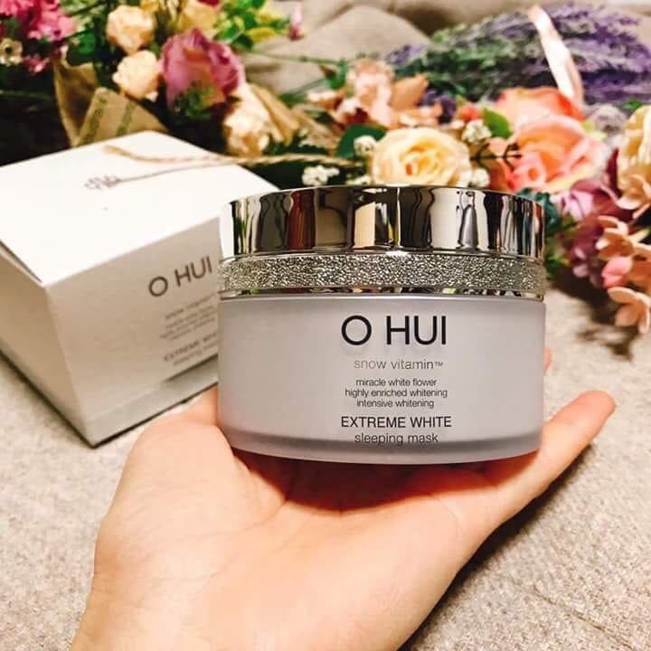 CÁC BƯỚC LÀM TRẮNG DA NHANH CHÓNG VỚI MỸ PHẨM OHUI EXTREME WHITE 